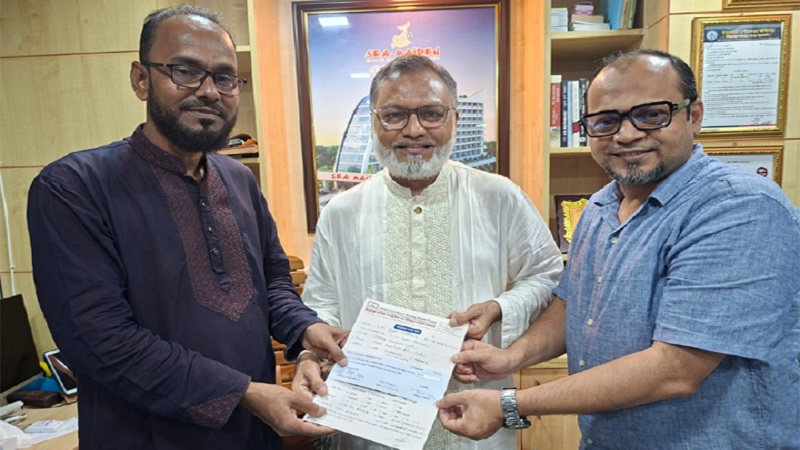 গ্লোবাল কনজ্যুমার অ্যান্ড হিউম্যান রাইটস ফোরামের লাইফ মেম্বার হলেন এস এম আজাদ হোসেন